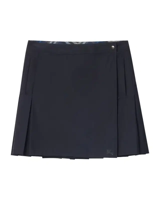 Nadina Pleated Mini Wrap Skirt