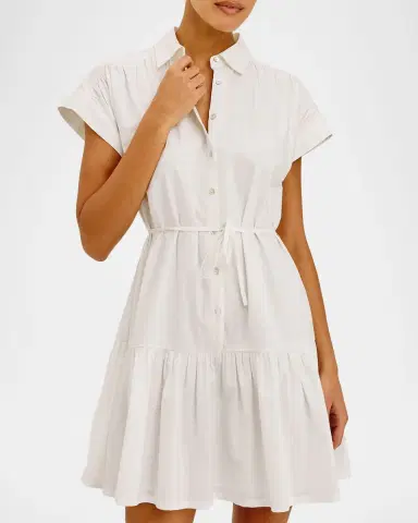 RAILS Evaline A-Line Cotton Mini Dress | Thumbnail 4