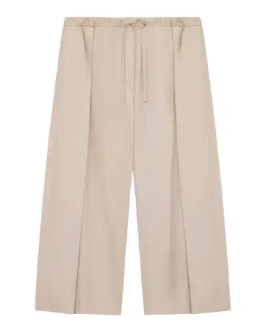 Loewe x Paula's Ibiza Pleated Wide-Leg Crop Drawstring Pants | Thumbnail 1 Loewe x Paula's Ibiza Pleated Wide-Leg Crop Drawstring Pants | Thumbnail 1