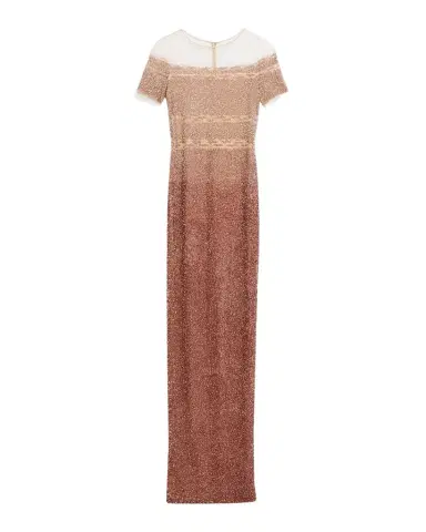 Pamella Roland Degrade Sequin Illusion Column Gown | Thumbnail 1 Pamella Roland Degrade Sequin Illusion Column Gown | Thumbnail 1