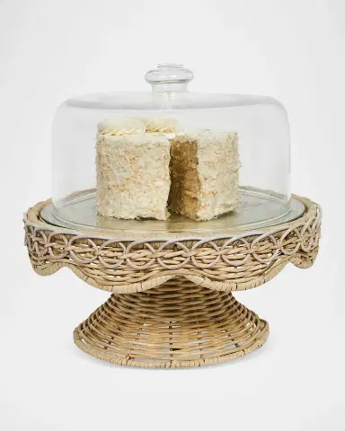 Juliska Provence Rattan Cake Stand | Thumbnail 2