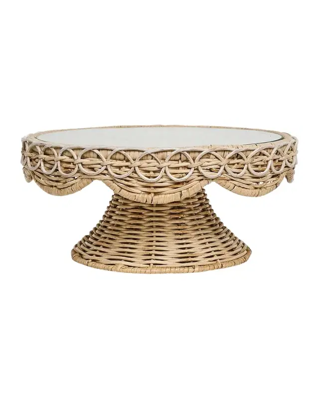 Juliska Provence Rattan Cake Stand