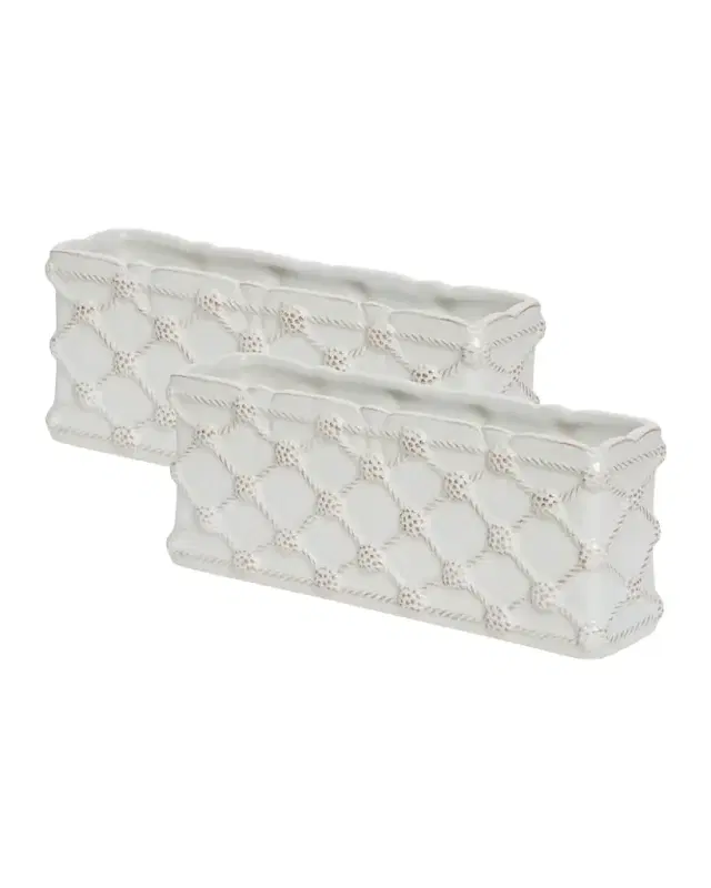 Juliska Berry & Thread Petite Parterre Garden Planters, Set of 2