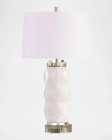 John-Richard Collection Patagonia 21" Marble Table Lamp | Thumbnail 2
