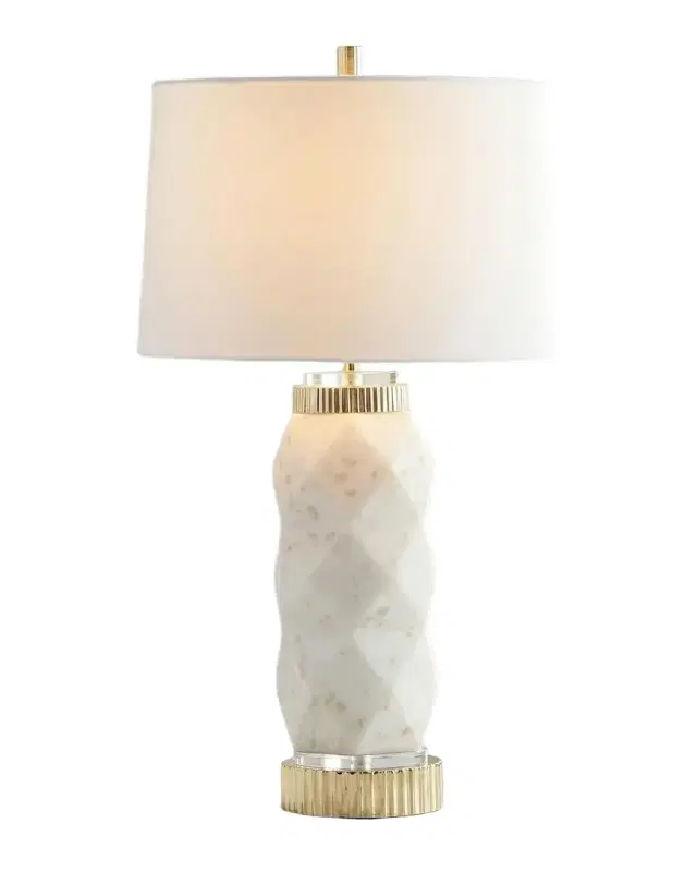 John-Richard Collection Patagonia 21" Marble Table Lamp