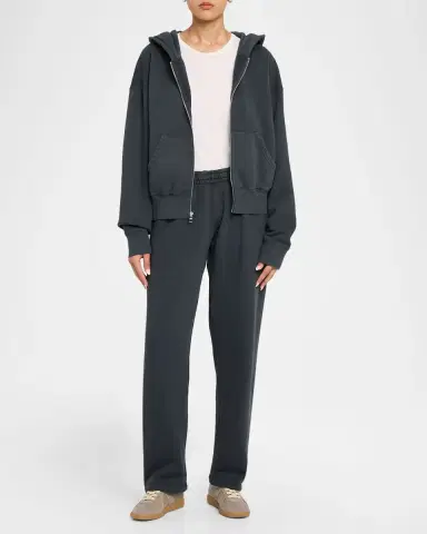 SLVRLAKE Cotton Fleece Zip Hoodie | Thumbnail 2 SLVRLAKE Cotton Fleece Zip Hoodie | Thumbnail 2