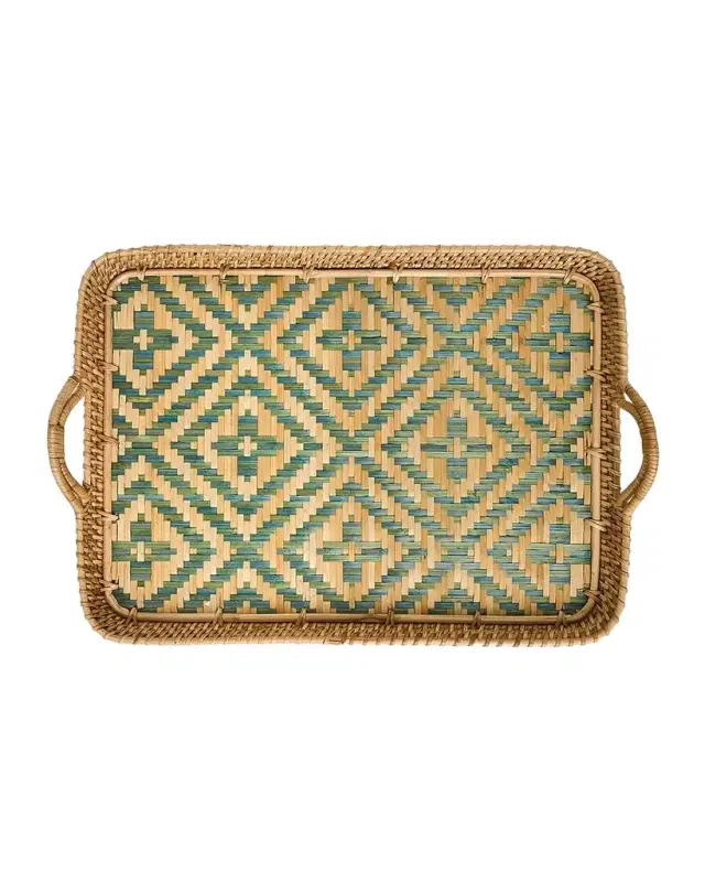 Juliska Villa Seville 18" Wicker Tray