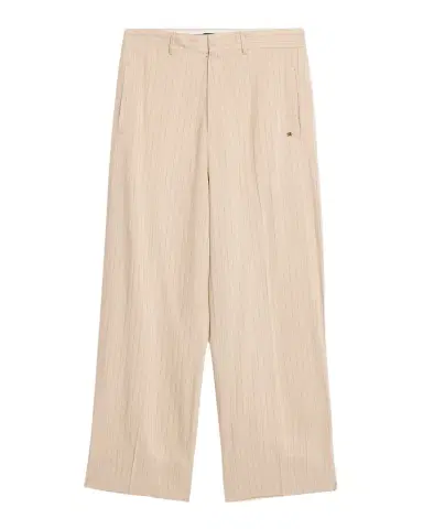 AMIRI Men's Striped Linen-Blend Tailored Pants | Thumbnail 1