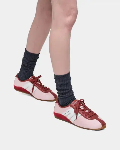 Marc Jacobs The 400 Bleecker Mixed Leather Low-Top Sneakers | Thumbnail 2 Marc Jacobs The 400 Bleecker Mixed Leather Low-Top Sneakers | Thumbnail 2