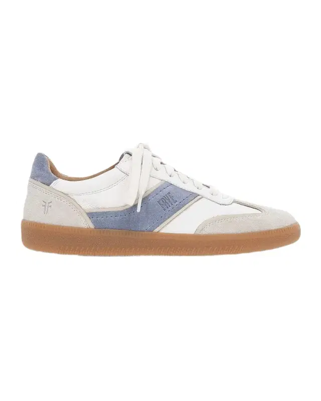 Milly Mixed Leather Low-Top Sneakers
