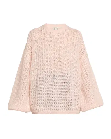 Toteme Puffed Mohair Knit Balloon-Sleeve Sweater | Thumbnail 1 Toteme Puffed Mohair Knit Balloon-Sleeve Sweater | Thumbnail 1