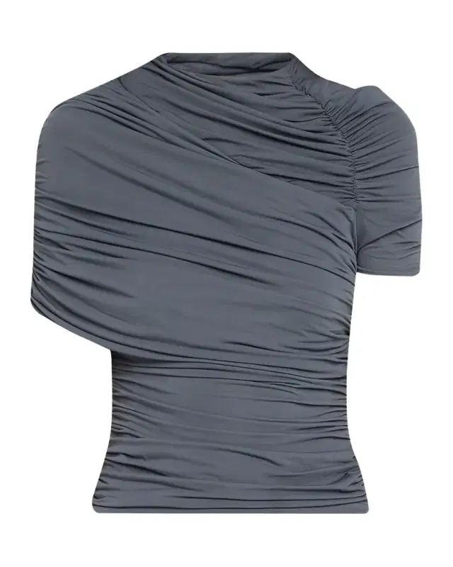 Vega Ruched Jersey Top