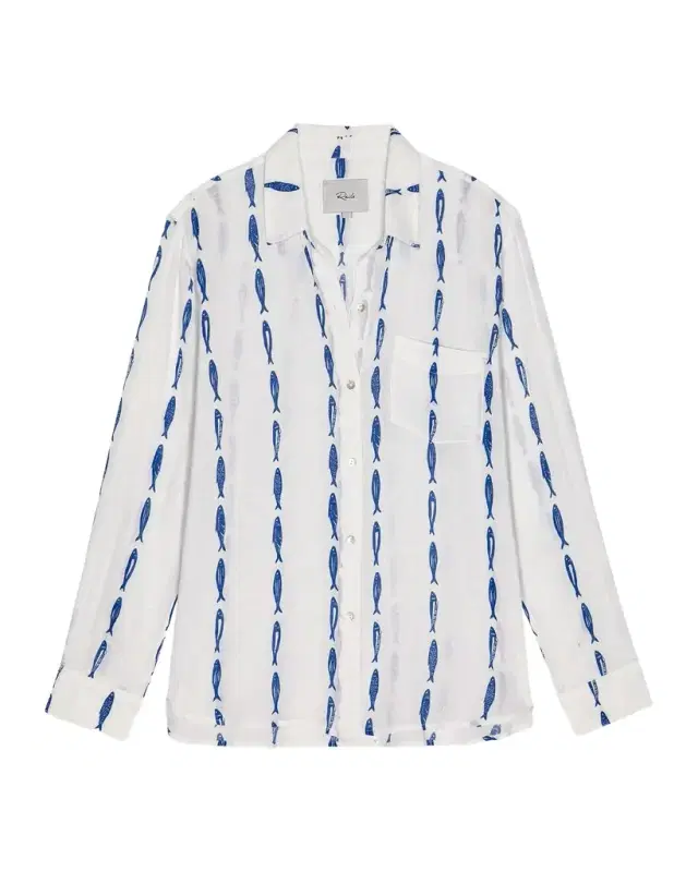 Charli Printed Linen Shirt