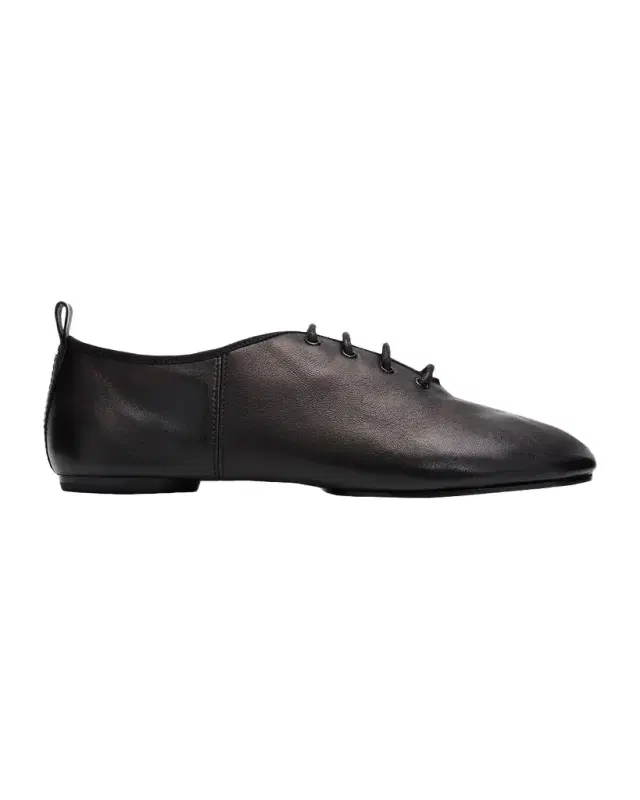 Maison Margiela Tabi Jazz Leather Lace-Up Flats