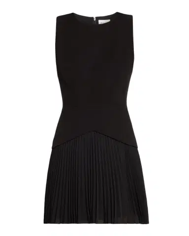 Milly Haddy Cady & Pleated Chiffon Mini Dress | Thumbnail 1 Milly Haddy Cady & Pleated Chiffon Mini Dress | Thumbnail 1