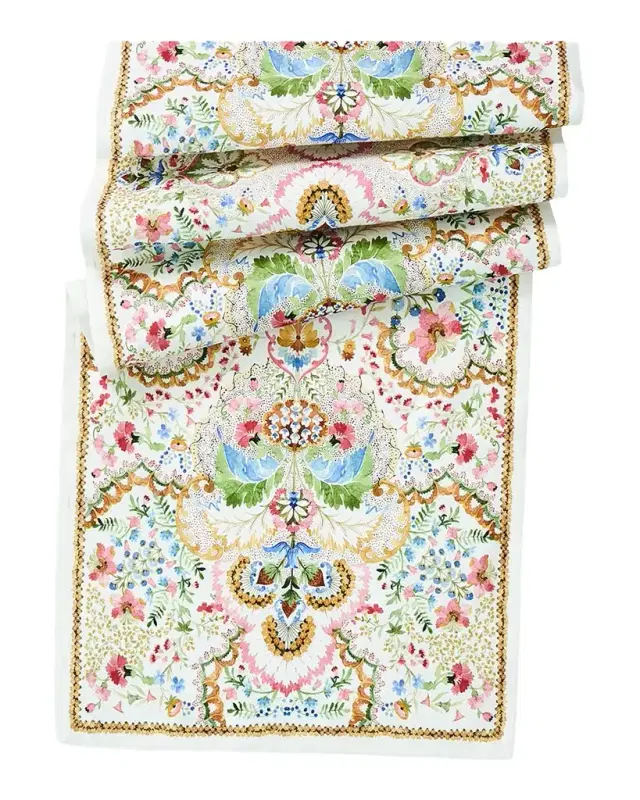 Juliska Sofia Table Runner, 18" x 90"
