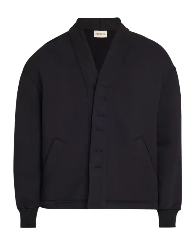 MORDECAI Men 's Cotton Fleece Cardigan
