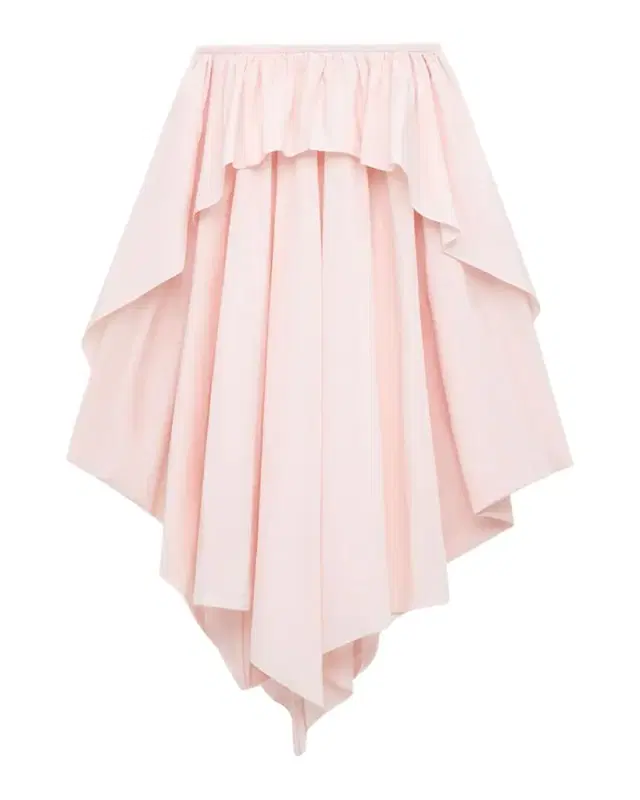 Loewe x Paula 's Ibiza Layered Ruffle Cotton Midi Skirt
