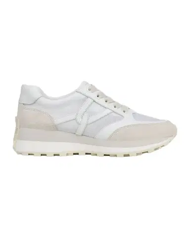 Veronica Beard Valentina Ripstop Mixed Leather Retro Sneakers | Thumbnail 1 Veronica Beard Valentina Ripstop Mixed Leather Retro Sneakers | Thumbnail 1