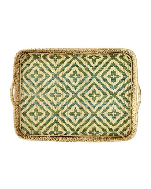 Juliska Villa Seville 21" Wicker Tray