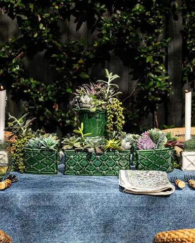 Juliska Berry & Thread Petite Parterre Garden Planters, Set of 2 | Thumbnail 4