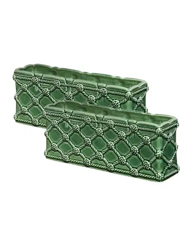 Juliska Berry & Thread Petite Parterre Garden Planters, Set of 2 | Thumbnail 1