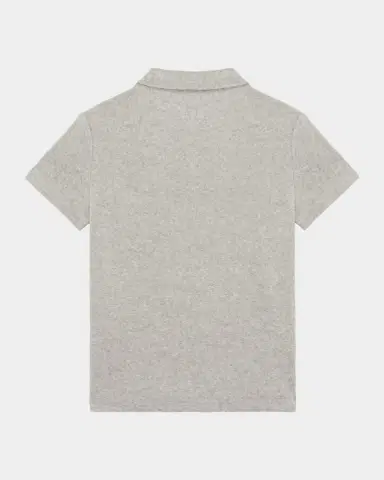 Vilebrequin Boy's Turtle Embroidery Cotton Terry Polo Shirt | Thumbnail 2 Vilebrequin Boy's Turtle Embroidery Cotton Terry Polo Shirt | Thumbnail 2