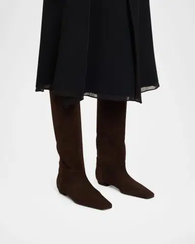 Proenza Schouler Trap Flat Leather Knee-High Boots | Thumbnail 2 Proenza Schouler Trap Flat Leather Knee-High Boots | Thumbnail 2