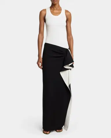 Proenza Schouler Cella Double Crepe Skirt | Thumbnail 2 Proenza Schouler Cella Double Crepe Skirt | Thumbnail 2