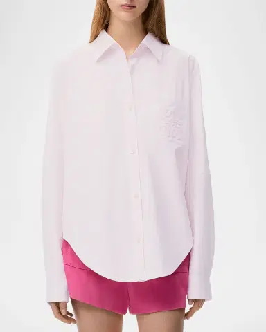 Loewe x Paula's Ibiza Anagram-Pocket Button-Down Shirt | Thumbnail 4 Loewe x Paula's Ibiza Anagram-Pocket Button-Down Shirt | Thumbnail 4