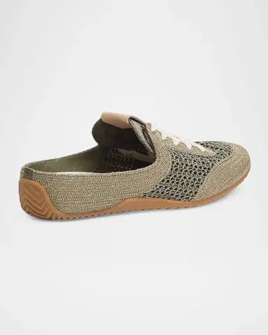 rag & bone Retro Runner Raffia Sneaker Mules | Thumbnail 3 rag & bone Retro Runner Raffia Sneaker Mules | Thumbnail 3