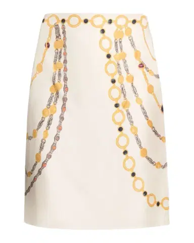 Versace Printed Silk Twill Pencil Skirt | Thumbnail 1 Versace Printed Silk Twill Pencil Skirt | Thumbnail 1