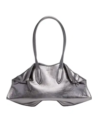 Alexander McQueen Manta Shoulder Bag in Metallic Leather | Thumbnail 1 Alexander McQueen Manta Shoulder Bag in Metallic Leather | Thumbnail 1