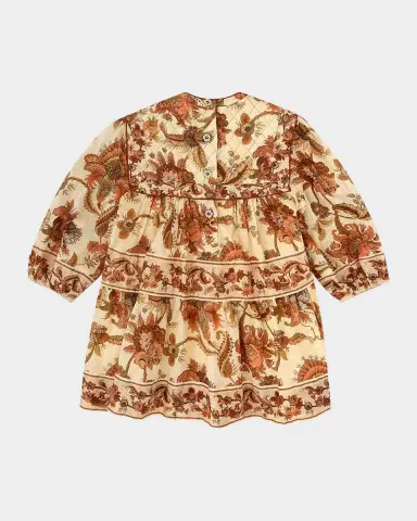 Zimmermann Girl's Aster Quilted Dress, Size 1-12 | Thumbnail 2