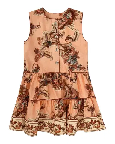 Zimmermann Girl's Aster Sleeveless Tiered Dress | Thumbnail 1