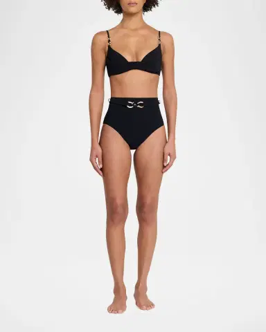 Zimmermann Mahon Trim Detail Two-Piece Swimsuit | Thumbnail 2 Zimmermann Mahon Trim Detail Two-Piece Swimsuit | Thumbnail 2