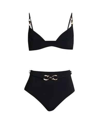 Zimmermann Mahon Trim Detail Two-Piece Swimsuit | Thumbnail 1 Zimmermann Mahon Trim Detail Two-Piece Swimsuit | Thumbnail 1