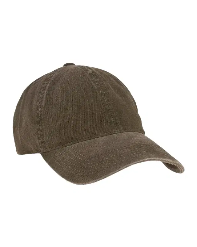 Varsity Headwear Men's Washed Cotton Six-Panel Baseball Cap