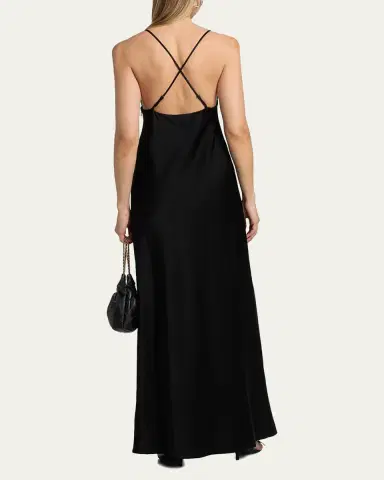 Kobi Halperin Evin Lace-Trim Satin Maxi Dress | Thumbnail 3