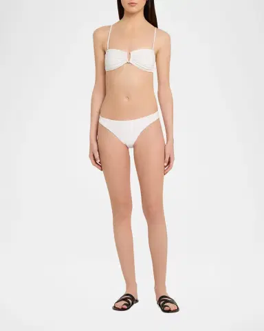 Nili Lotan Solid Bikini Bottoms | Thumbnail 2