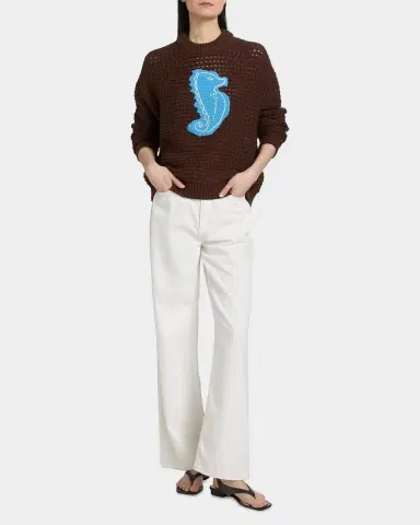 Staud Giada Seahorse Sweater | Thumbnail 2 Staud Giada Seahorse Sweater | Thumbnail 2