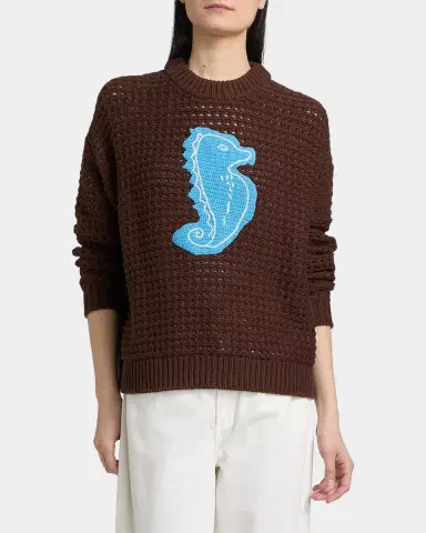 Staud Giada Seahorse Sweater | Thumbnail 4 Staud Giada Seahorse Sweater | Thumbnail 4