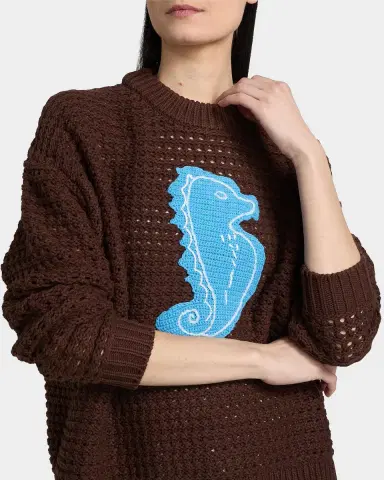 Staud Giada Seahorse Sweater | Thumbnail 5 Staud Giada Seahorse Sweater | Thumbnail 5