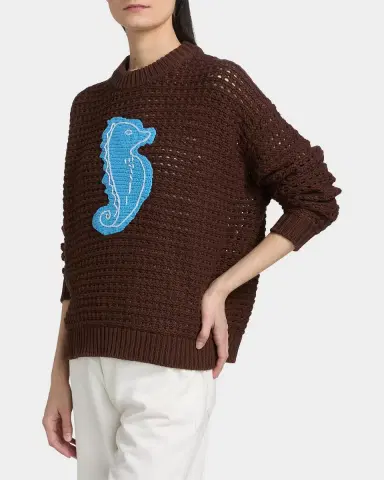 Staud Giada Seahorse Sweater | Thumbnail 7 Staud Giada Seahorse Sweater | Thumbnail 7