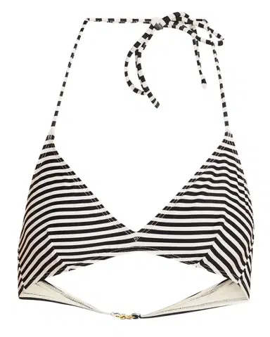 Nili Lotan Printed Triangle Bikini Top | Thumbnail 1 Nili Lotan Printed Triangle Bikini Top | Thumbnail 1