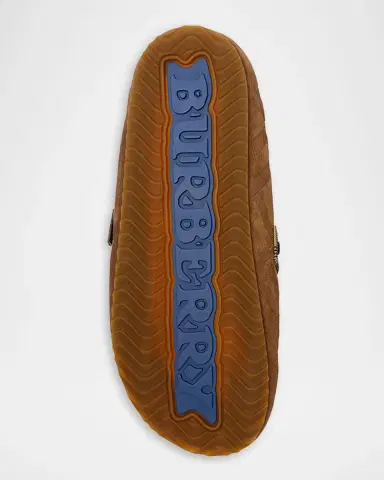 Burberry Urchin Shearling-Lined Suede Clogs | Thumbnail 6