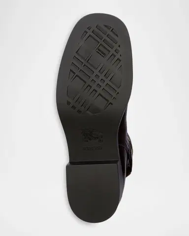 Burberry Huntley Leather Ankle Boots | Thumbnail 5 Burberry Huntley Leather Ankle Boots | Thumbnail 5