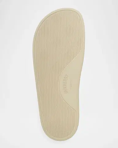 Burberry Furley Check Rubber Slide Sandals | Thumbnail 4 Burberry Furley Check Rubber Slide Sandals | Thumbnail 4