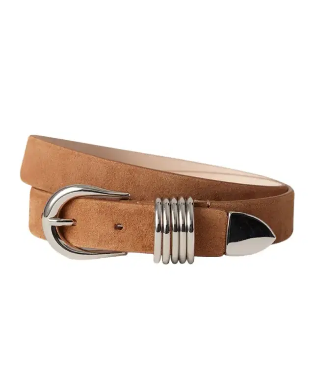 Hollyhock Suede Belt