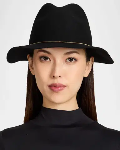 Eugenia Kim Sandy Wool Felt Fedora | Thumbnail 2 Eugenia Kim Sandy Wool Felt Fedora | Thumbnail 2